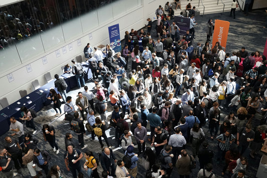 Hoe val ik op op een beurs of evenement?