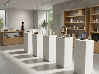 Houten Sokkel 40x40x100 cm - Displayzuil voor Beurs en Winkel