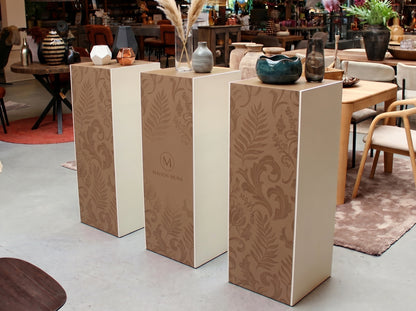 Houten Sokkel 40x40x100 cm - Displayzuil voor Beurs en Winkel